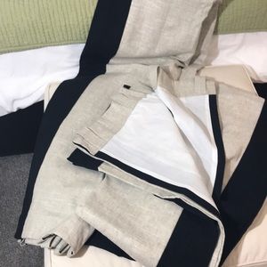 Pottery Barn Curtains - 2 Panels 50x108” Black